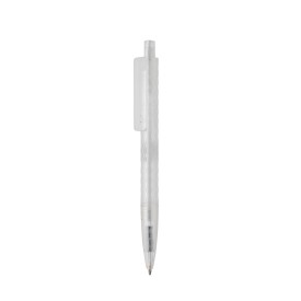 X3 GRS gerecycled PC plastic pen frosted-Wit