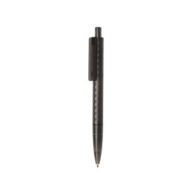 X3 GRS gerecycled PC plastic pen frosted-Zwart