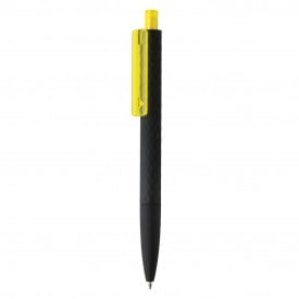 X3 zwart smooth touch pen-Geel