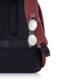 Bobby Hero small rugzak - 10,5L - rPET polyester - USB poort - laptopvak - anti diefstal