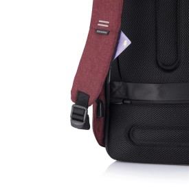 Bobby Hero small rugzak - 10,5L - rPET polyester - USB poort - laptopvak - anti diefstal