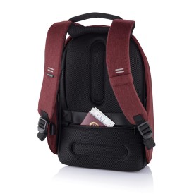 Bobby Hero small rugzak - 10,5L - rPET polyester - USB poort - laptopvak - anti diefstal