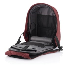 Bobby Hero small rugzak - 10,5L - rPET polyester - USB poort - laptopvak - anti diefstal