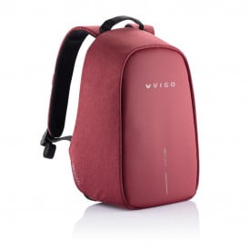 Bobby Hero small rugzak - 10,5L - rPET polyester - USB poort - laptopvak - anti diefstal