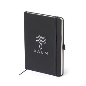 Xeria notitieboek - A5 - PU - 100 vellen - elastieksluiting en bladwijzer - hardcover