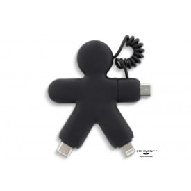 2064 | Xoopar Buddy Cable-Zwart