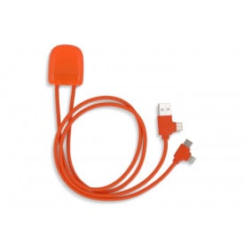 Xoopar Ice-C GRS Charging cable-Oranje