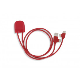 Xoopar Ice-C GRS Charging cable-Rood
