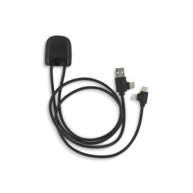 Xoopar Ice-C GRS Charging cable-Zwart