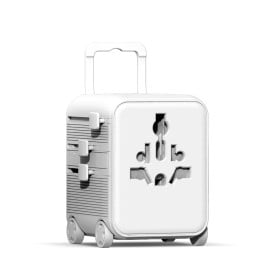 Xoopar Luggie GaN Wereldstekker Trolley - R-ABS