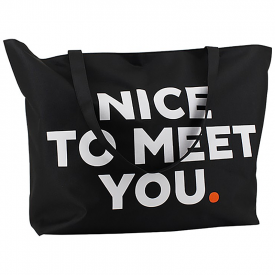 XXL shopping bag-Zwart