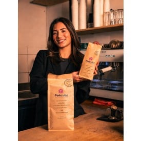 Zakje koffiebonen - 250 gram - medium roast - eigen logo
