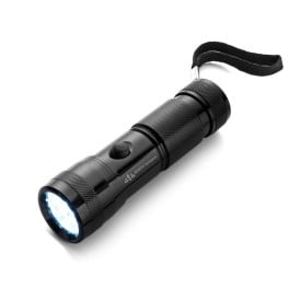 Romeo zaklamp - aluminium - LED - polskoordje - geschenkverpakking