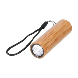 Zaklamp Lumbo | Gerecycled bamboe-Bruin