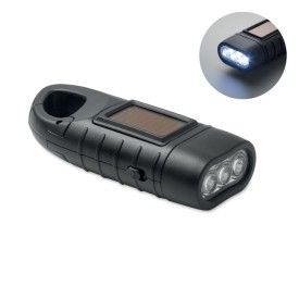Zaklamp op zonne-energie met dynam