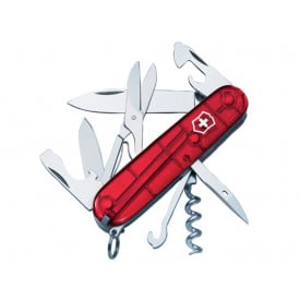 Zakmes, Victorinox, Climber-Transparant rood