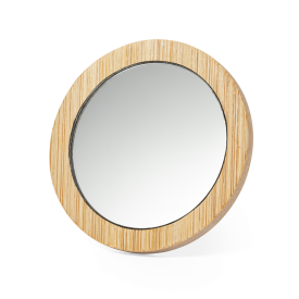 Arendel zakspiegel - bamboe - diameter 6.9cm