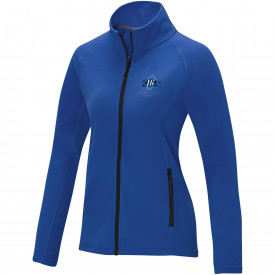 Zelus dames fleece jas-Blauw