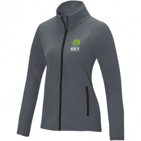 Zelus dames fleece jas-Storm grey