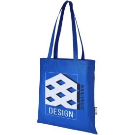 Zeus GRS gerecycled non woven conferentiedraagtas 6 l-Koningsblauw
