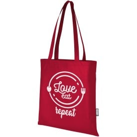 Zeus GRS gerecycled non woven conferentiedraagtas 6 l-Rood