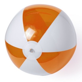 Zeusty strandbal - Ø 28 cm - PVC - opblaasbaar