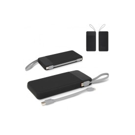 Ziara powerbank - 10.000mAh - recycled ABS - 3 in 1 kabel