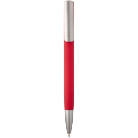 Ziggur balpen van aluminium (blauwe inkt)-Rood