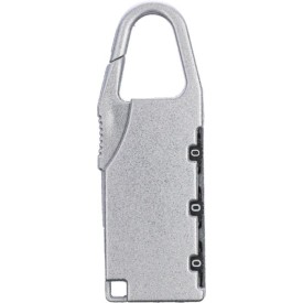 Zinklegering cijferhangslot April-Zilver