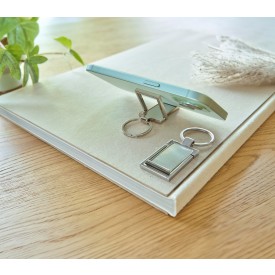 Zinklegering sleutelhanger Colin