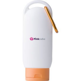 Zonnebrandcrème - SPF 30 - 60 ml - met karabijnhaak-Oranje