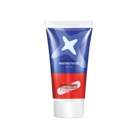 Zonnebrandcrème spf50 25 ml - eigen etiket rondom