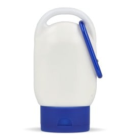 Zonnebrandlotion met Karabijnhaak SPF30 Gerecycled Materiaal-Blauw