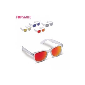 Zonnebril Bradley - UV-400 bescherming - transparant frame - unisex