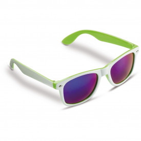 Zonnebril Jeffrey 400UV-Wit / licht groen