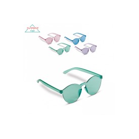 June retro zonnebril - kunststof - pastelkleurig - UV400