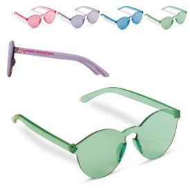 June retro zonnebril - kunststof - pastelkleurig - UV400
