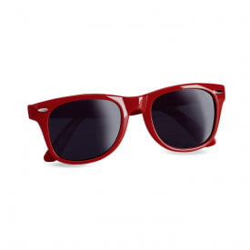 Zonnebril met UV bescherming-Rood-Zonder opdruk