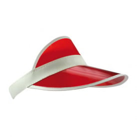 Zonneklep Peak-Rood, #de2127-1 kleur
