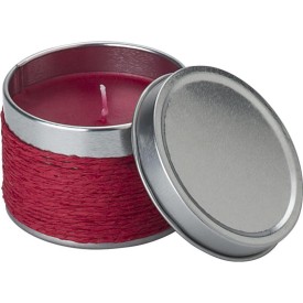 Geurkaars in blik-Rood