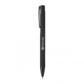 Zwarte Balpen Alicante Rubberised-Zwart