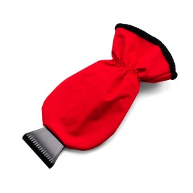 Ashton ijskrabber met want - polyester/kunststof - fleece - gevoerde want