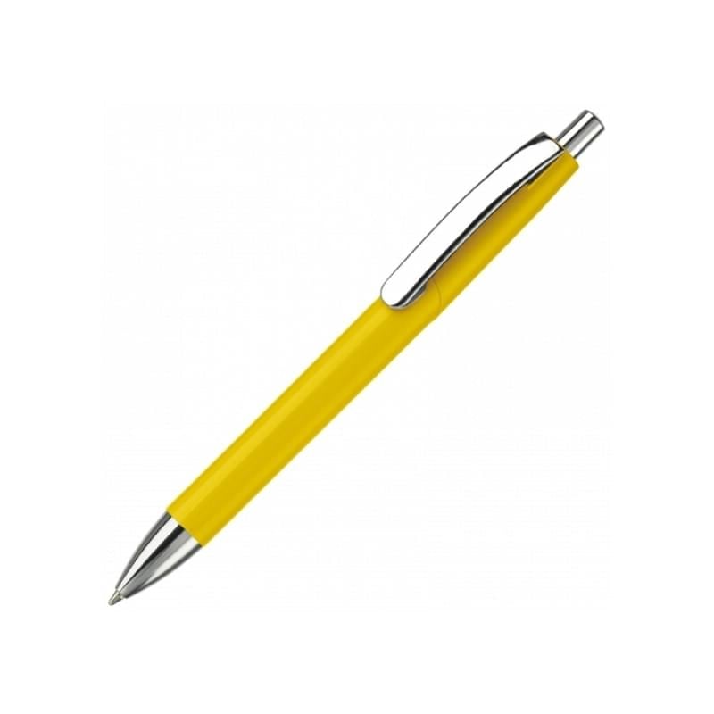 Texas balpen - kunststof - blauwe inkt - metalen clip - hard colour
