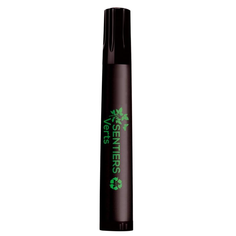 BIC® Ecolutions® permanent marker - gerecyled kunststof - zwarte inkt - losse dop