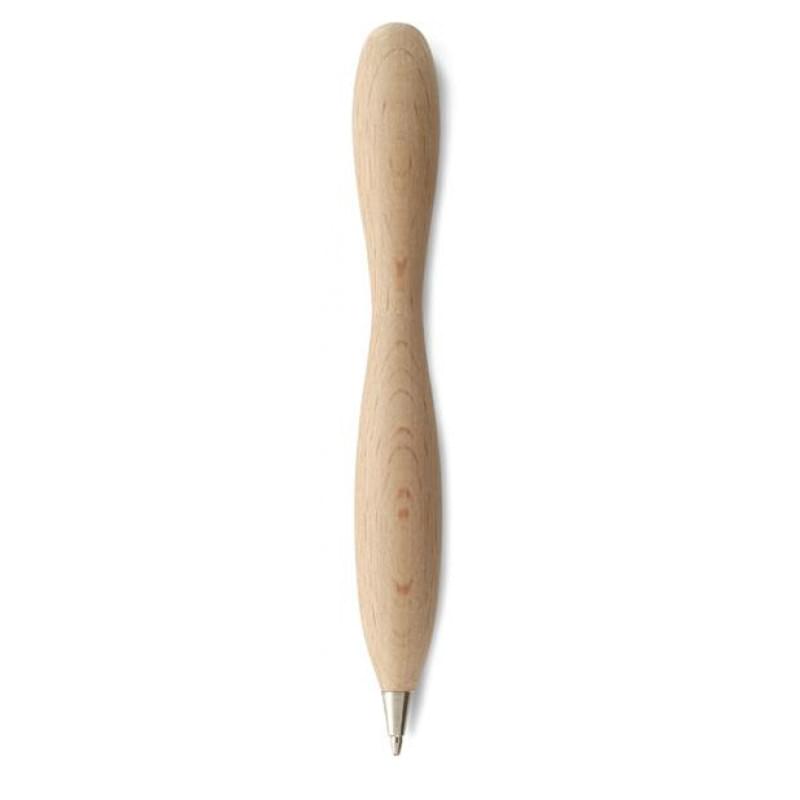 Woodal balpen - hout - zwarte inkt