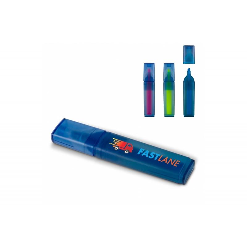 Markeerstift - rPET - 3 kleuren