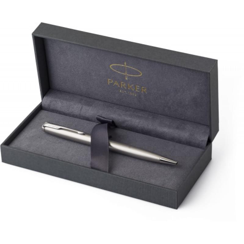 Parker Sonnet balpen - metaal - zwarte inkt - geschenkverpakking