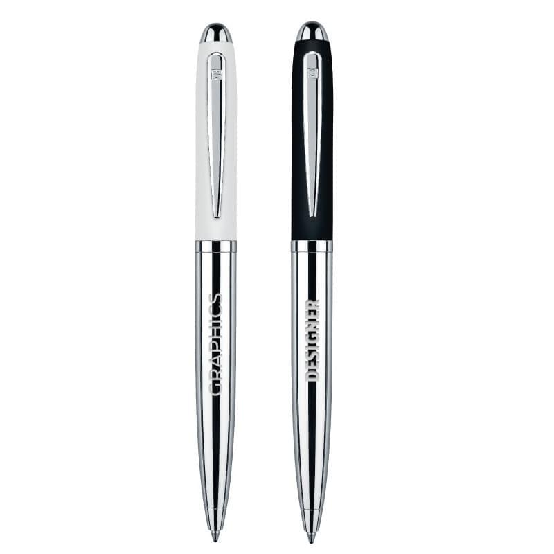 Senator Nautic balpen - metaal - blauwe inkt 