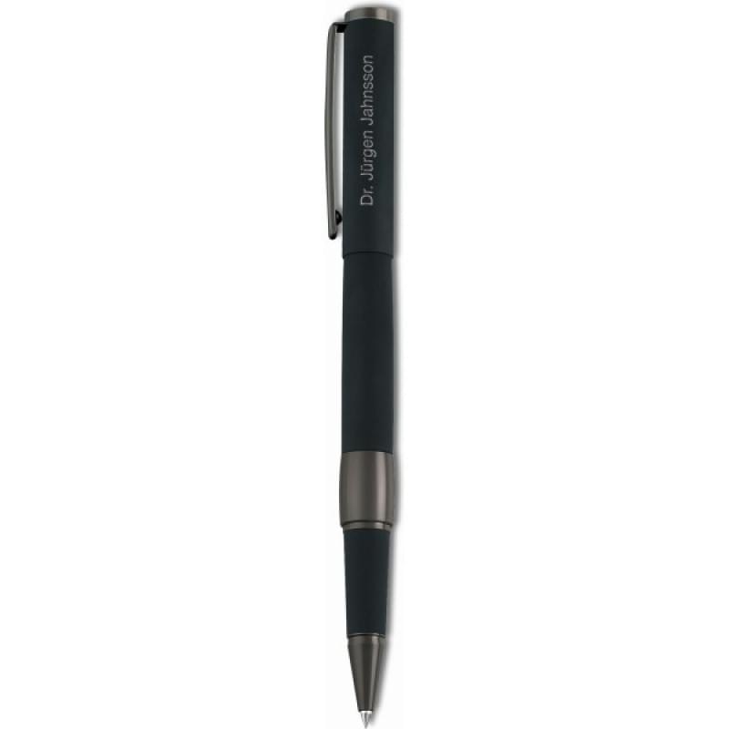 Senator Image black line rollerbalpen - metaal - blauwe inkt