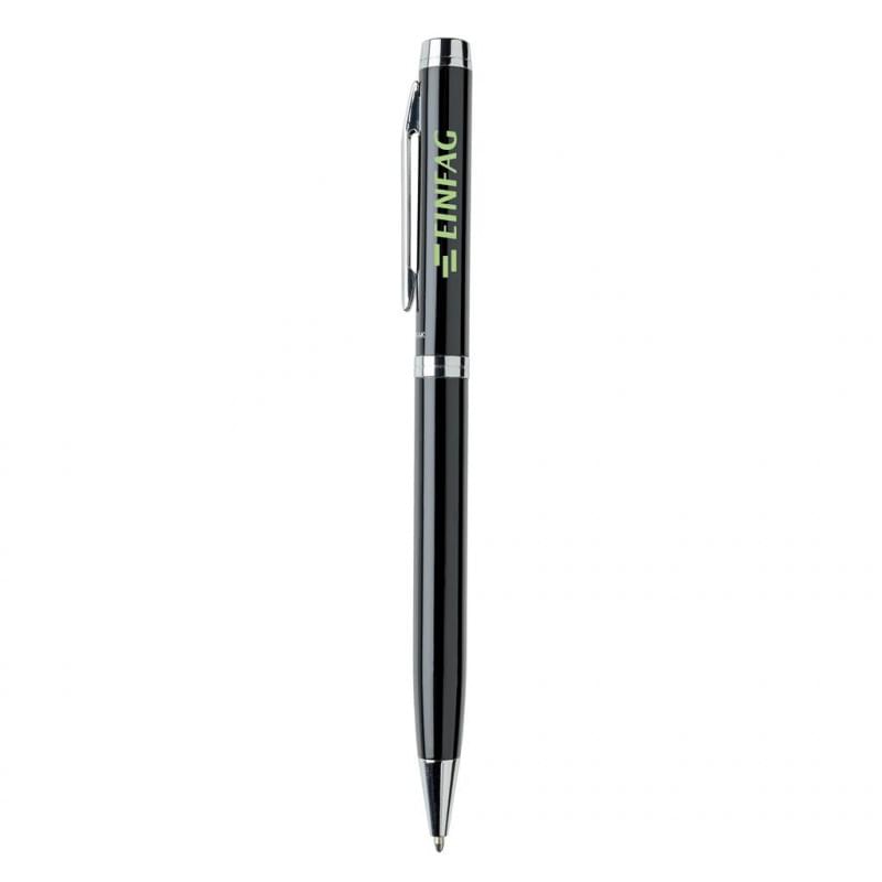 Swiss Peak Luzern balpen - RVS - blauwe inkt - geschenkverpakking